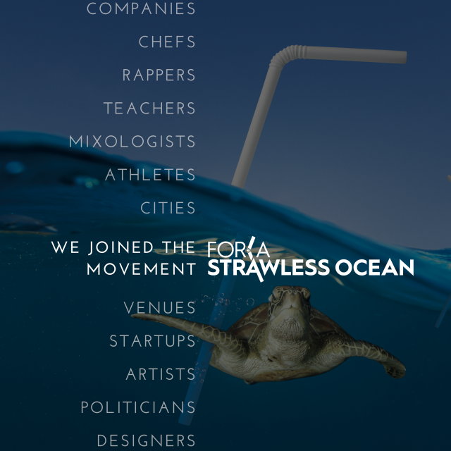 #strawlessocean